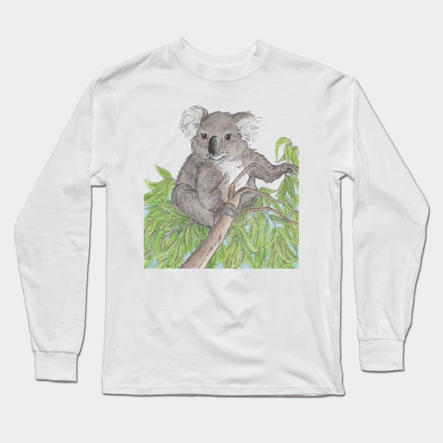 Home among the gumtrees Long Sleeve T-Shirt by AussieLogic